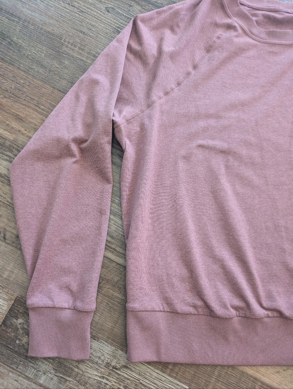 Vuori Long Sleeve Halo Crew Pullover Pink Sz S - Picture 5 of 14